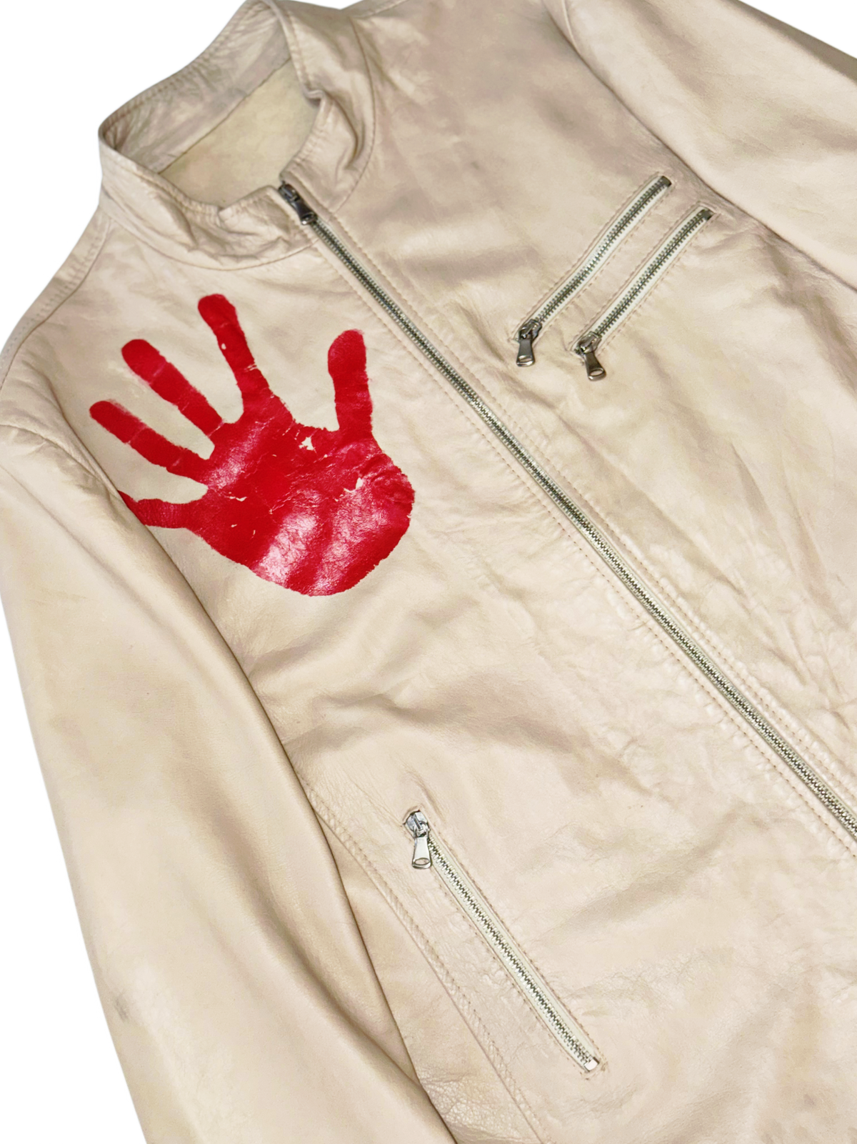 I WAS THERE MEN HANDMADE LEATHER JACKET