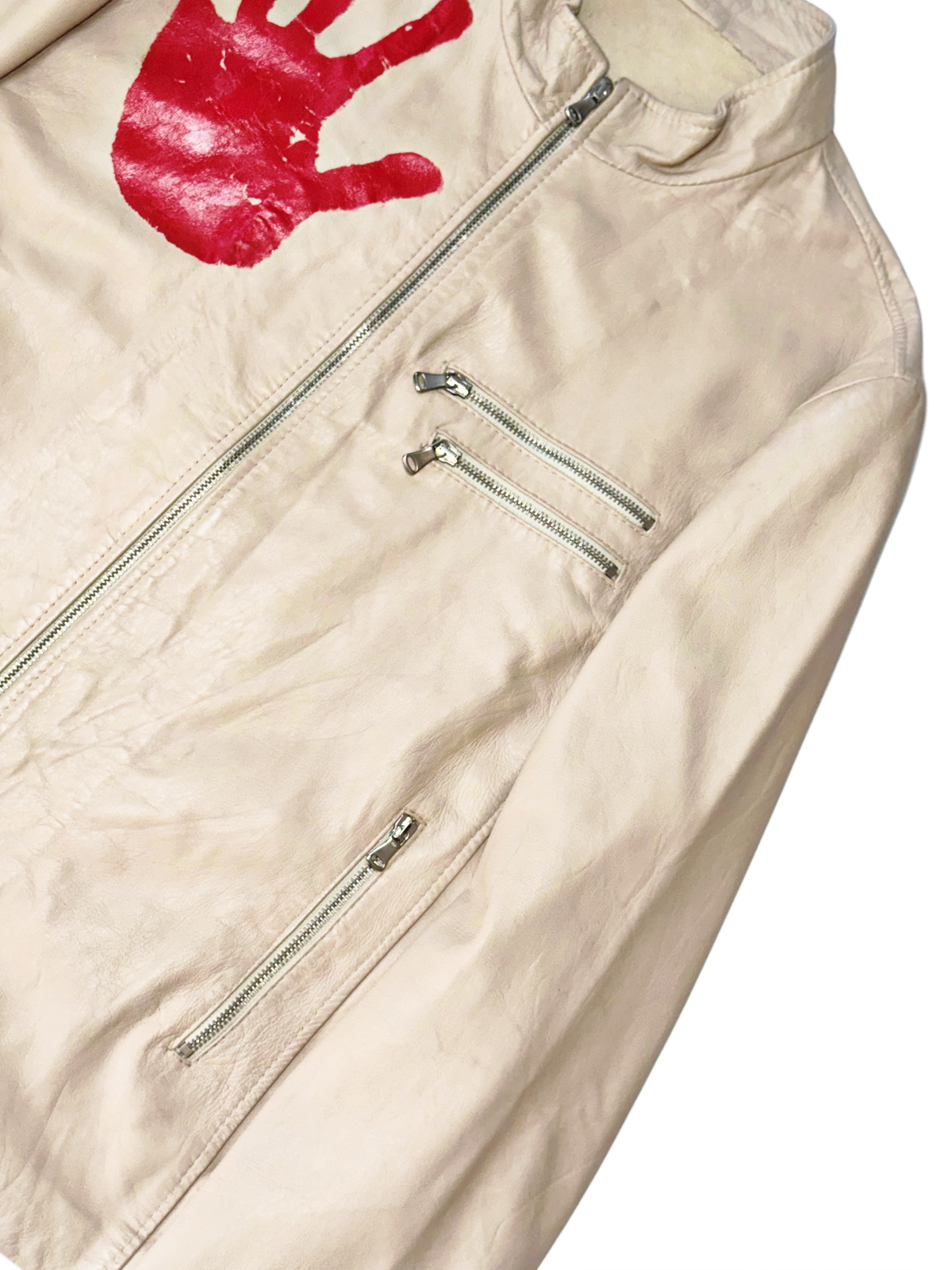 I WAS THERE MEN HANDMADE LEATHER JACKET