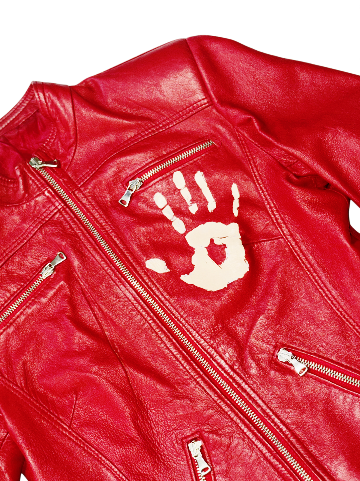 I WAS THERE WOMEN HANDMADE LEATHER JACKET