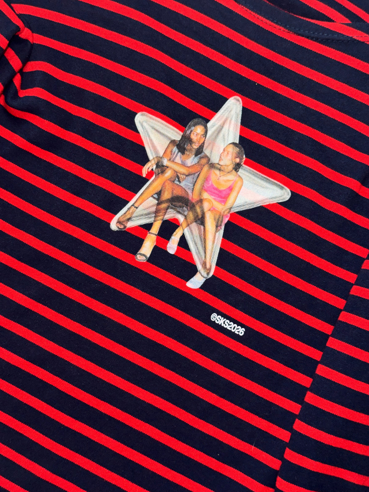 LONELY STAR STRIPPED LONGSLEEVE