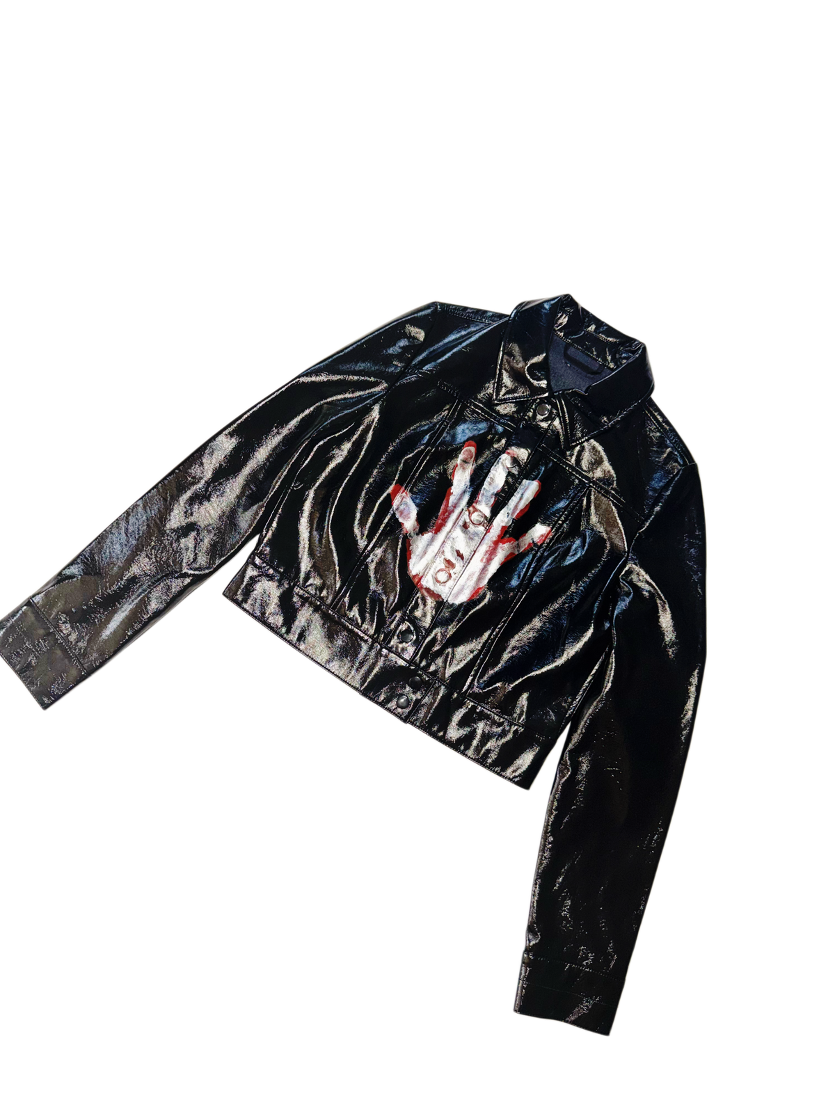 I WAS THERE HANDMADE VINYL WOMEN JACKET