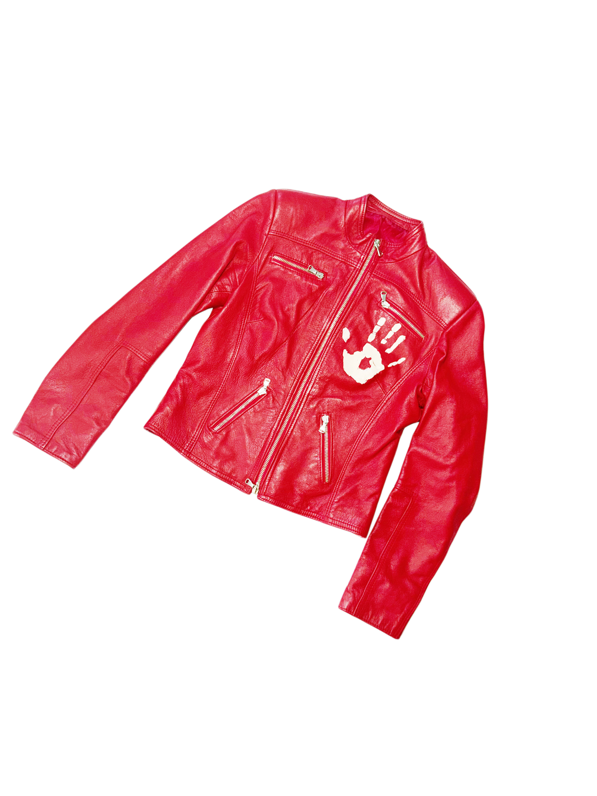I WAS THERE WOMEN HANDMADE LEATHER JACKET