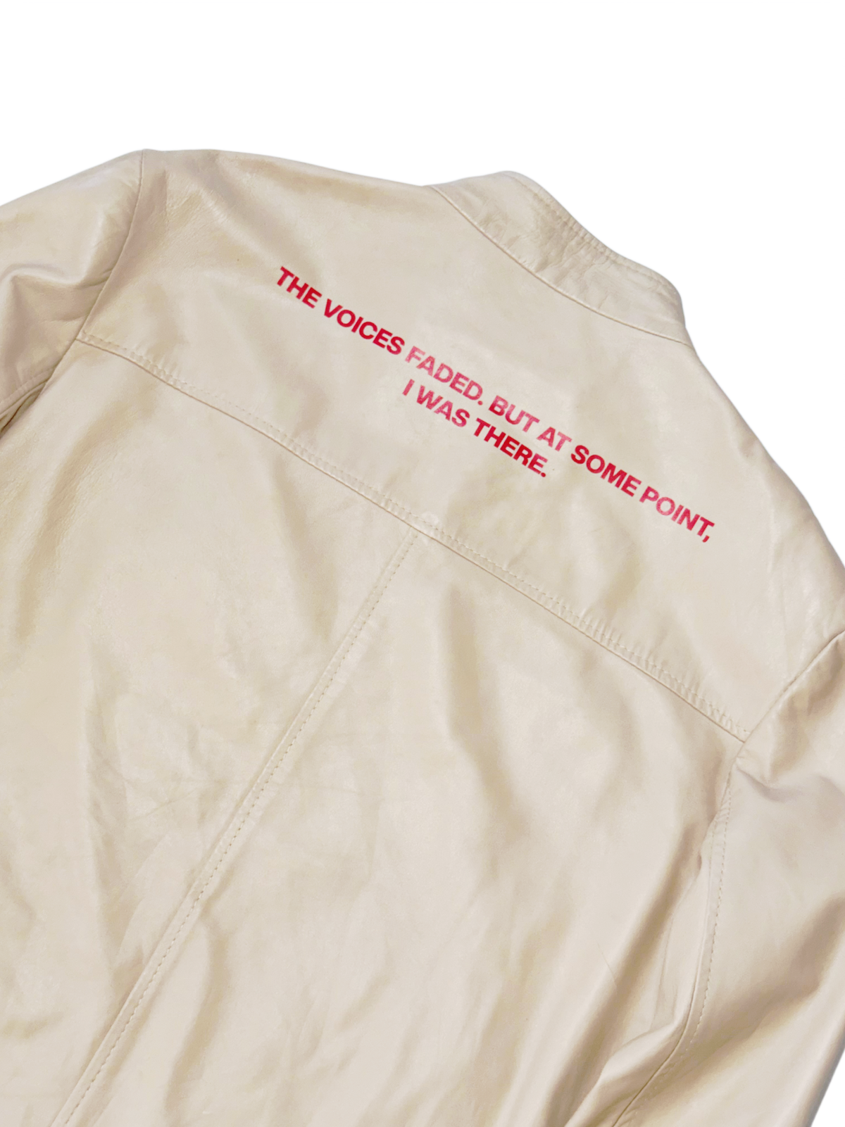 I WAS THERE MEN HANDMADE LEATHER JACKET