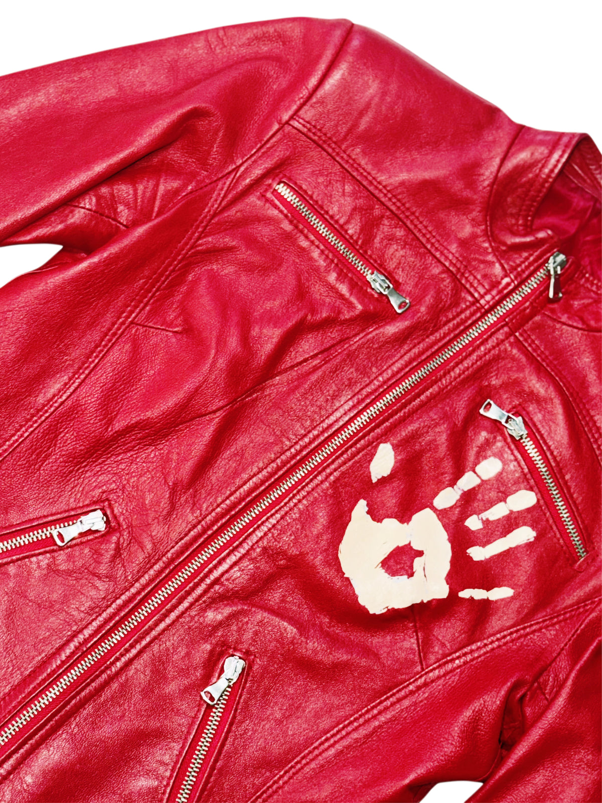 I WAS THERE WOMEN HANDMADE LEATHER JACKET