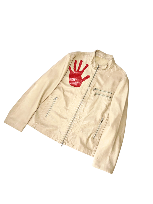 I WAS THERE MEN HANDMADE LEATHER JACKET