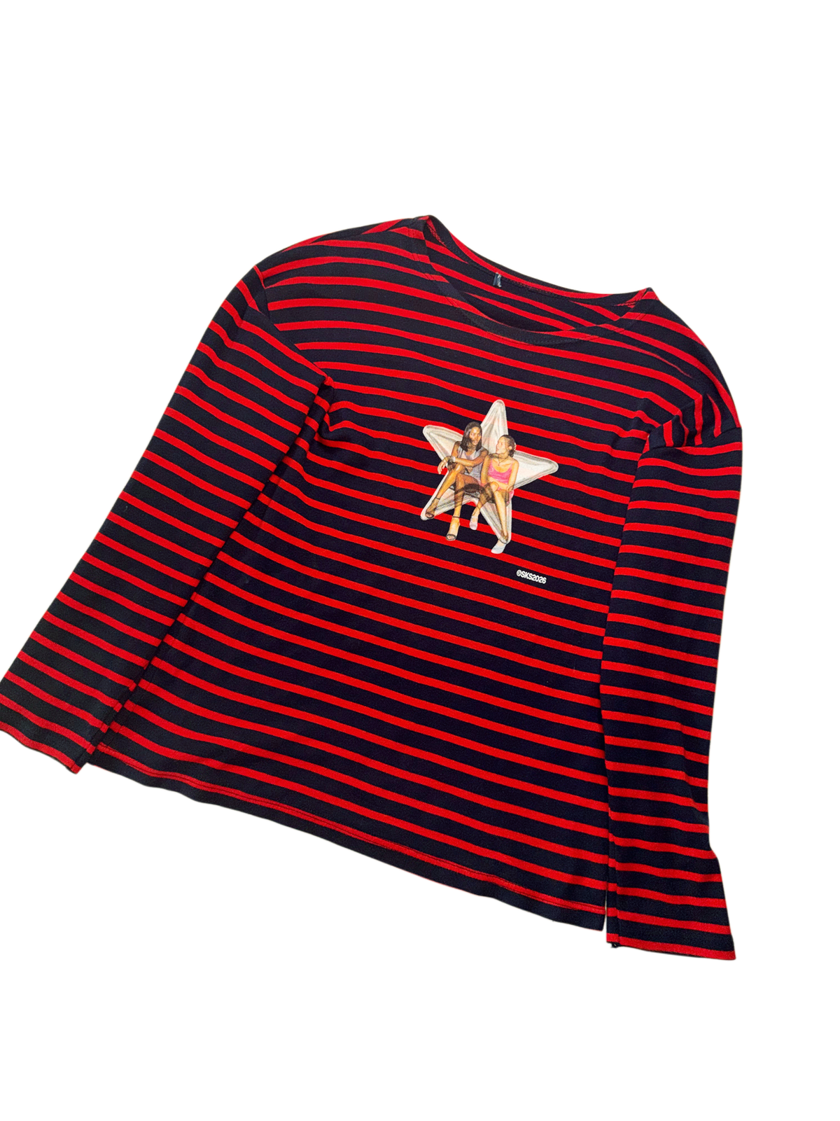 LONELY STAR STRIPPED LONGSLEEVE