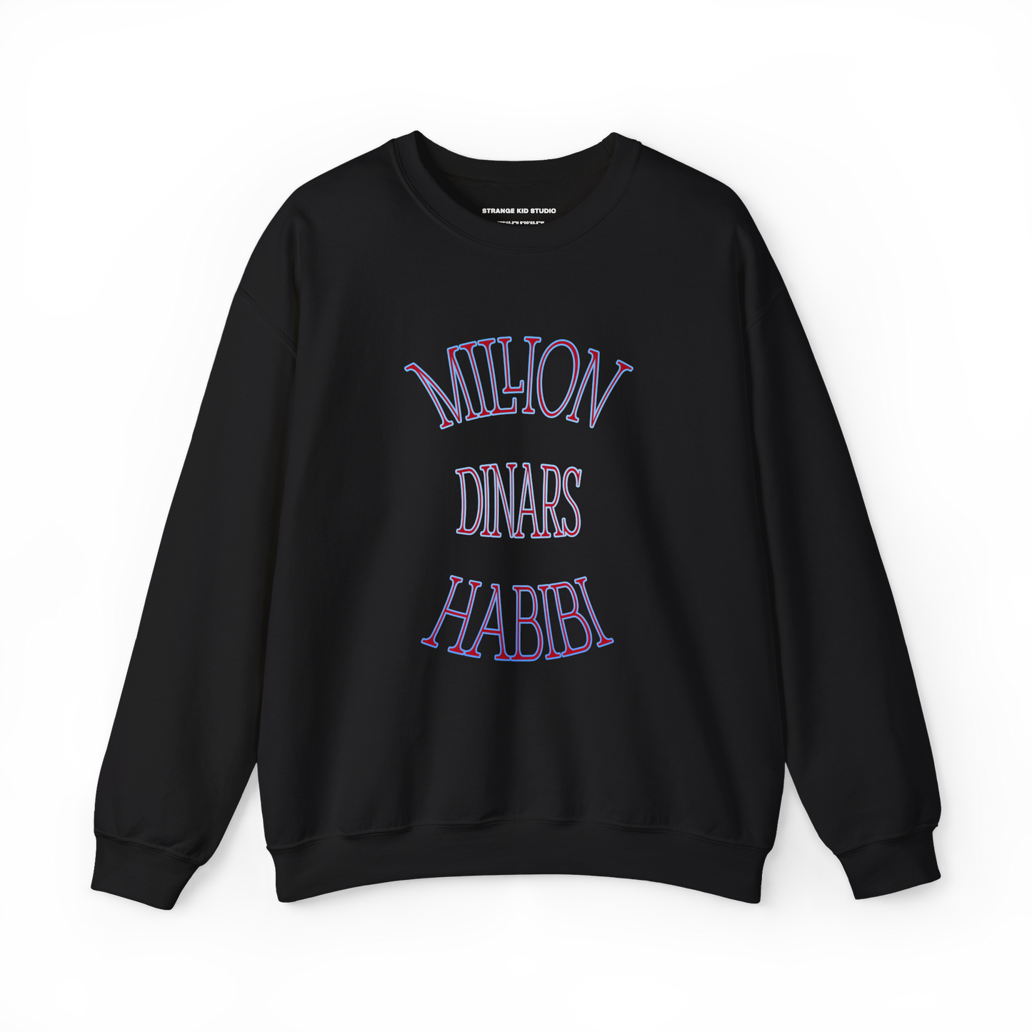 'MILLION DINARS HABIBI' UNISEX CREWNECK